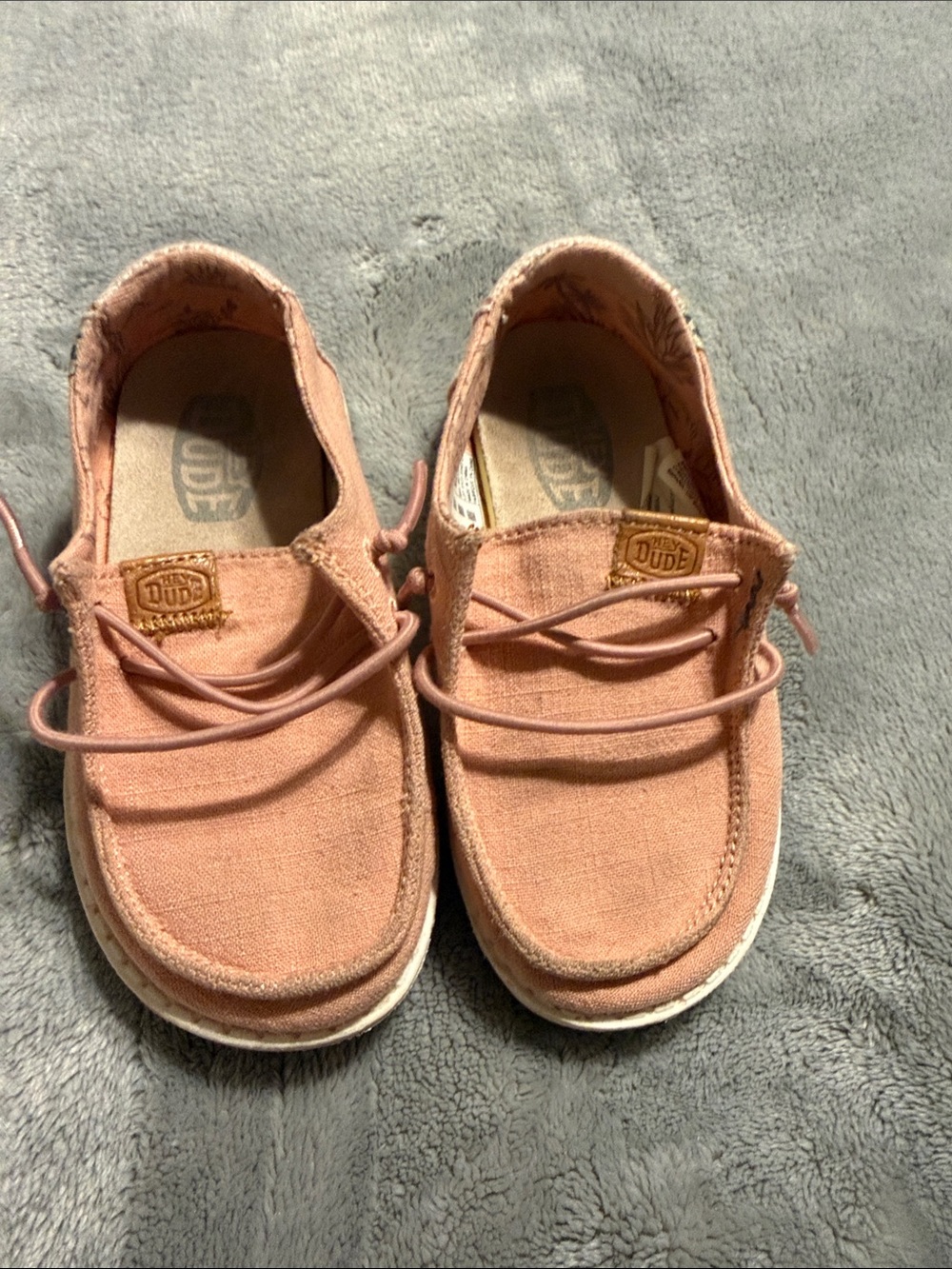 Hey Dude Kids Slip-On Sneakers in Rose Pink